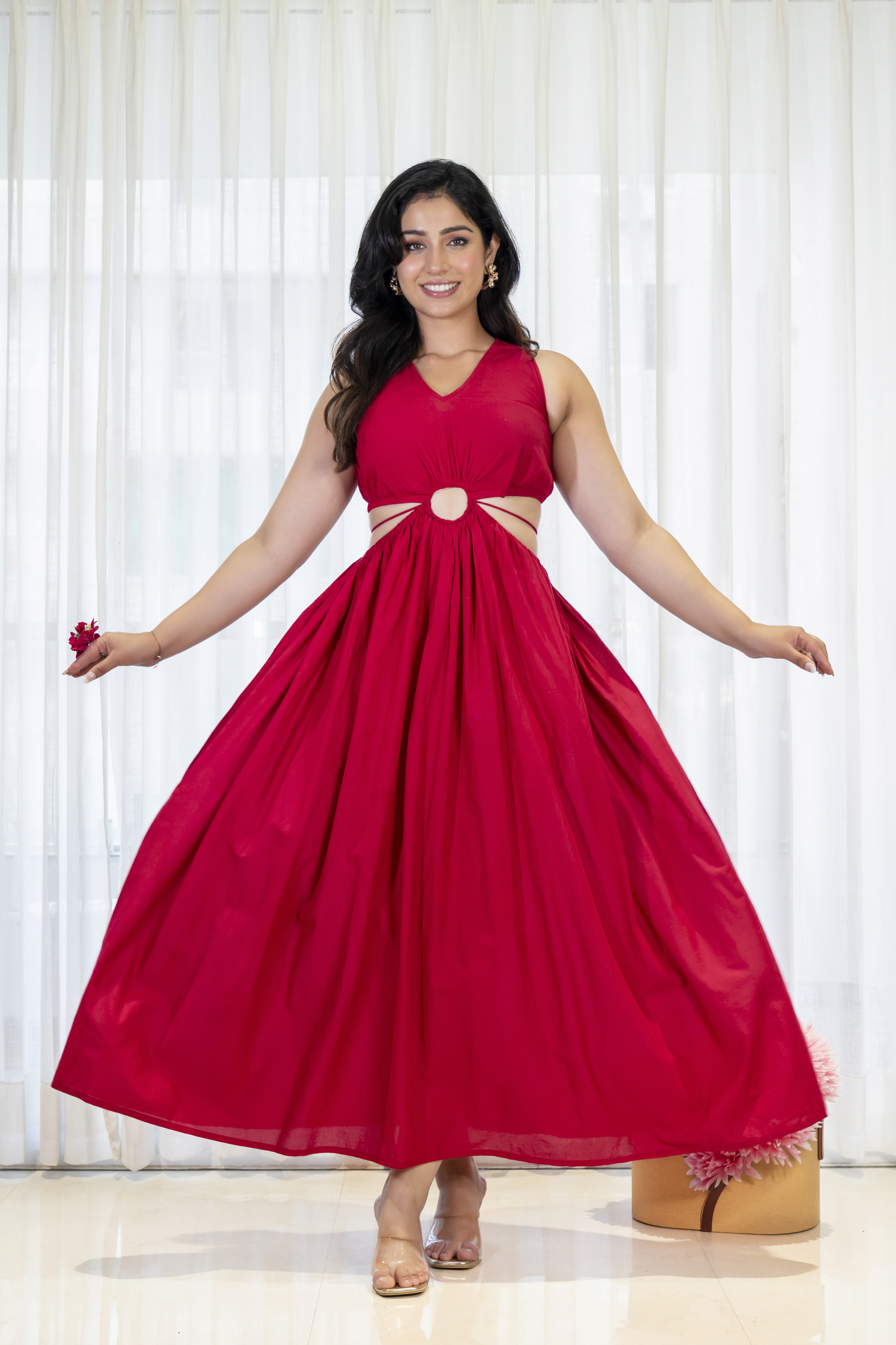 Red Gown Dress